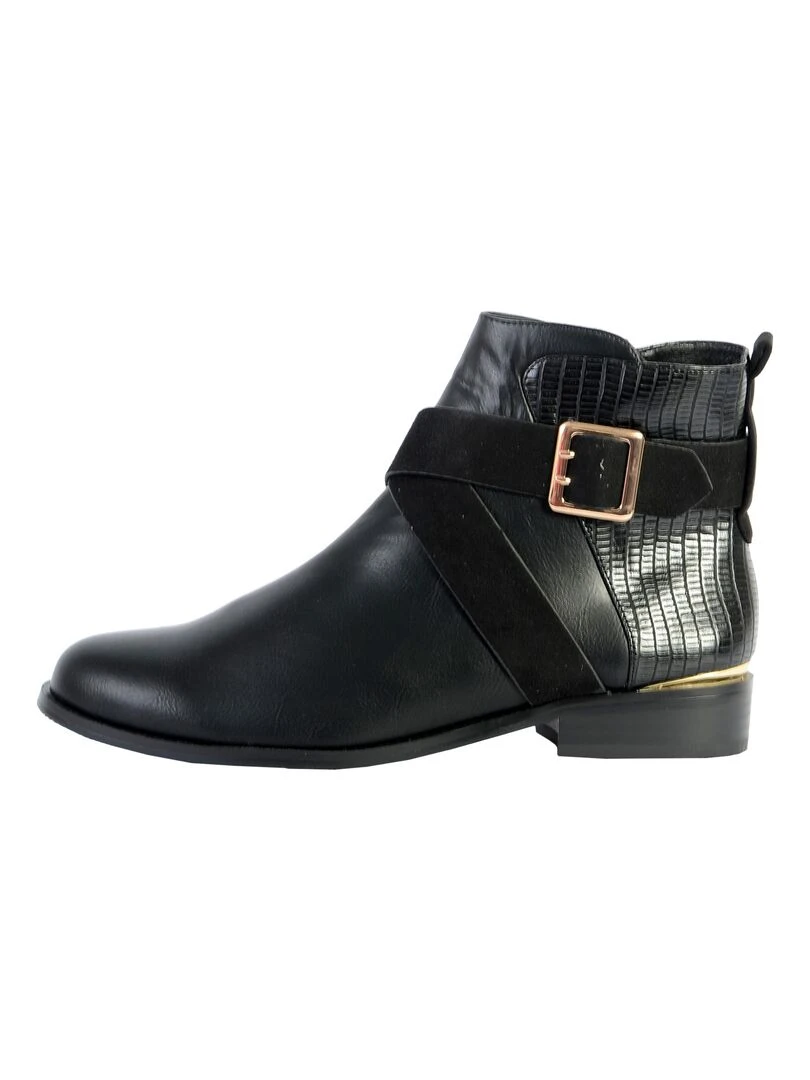 Bottines The Divine Factory QL4027 Noir