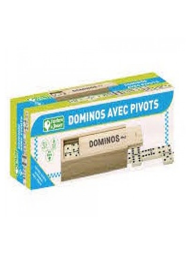 Domino Avec Pivots En Coffret Bois N/A