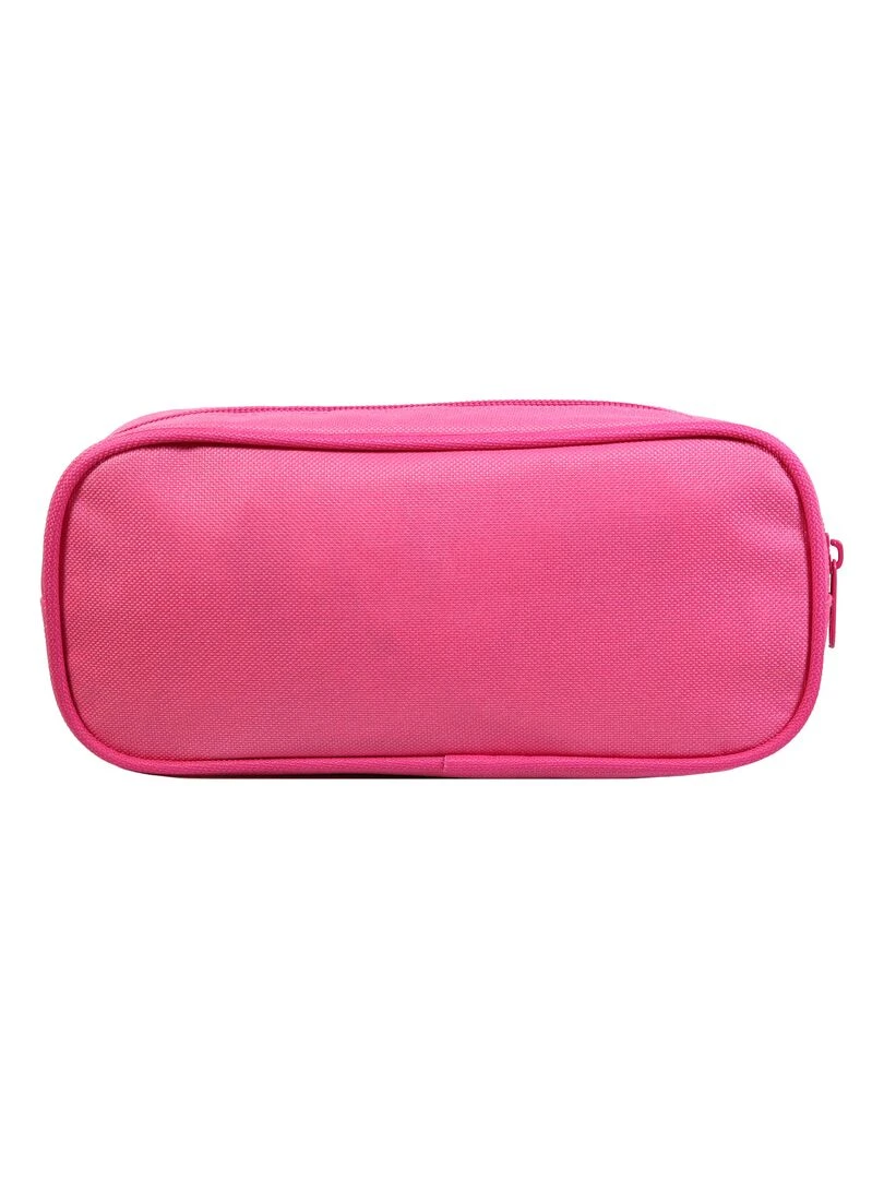 BAGTROTTER Trousse scolaire rectangulaire Disney Minnie Rose Arc en ciel   Rose
