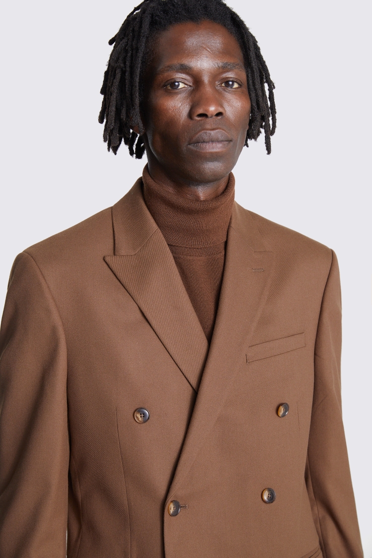 Tailored Fit Blue Check Performance Jacket    Buy Online at Moss