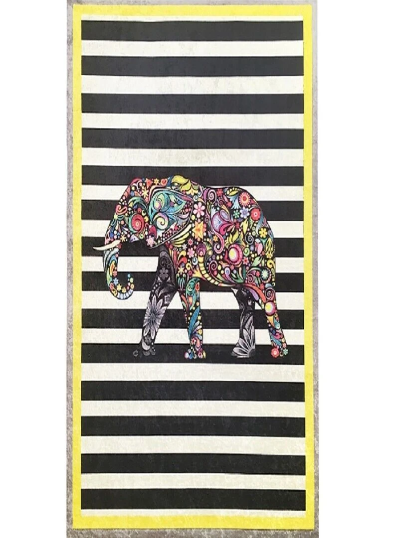 Tapis Gan Jaune Jaune