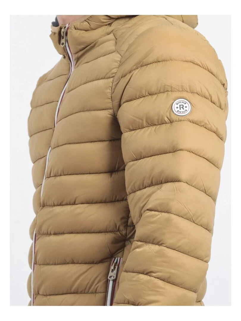 Doudoune légère capuche ZILLING II   Marron caramel