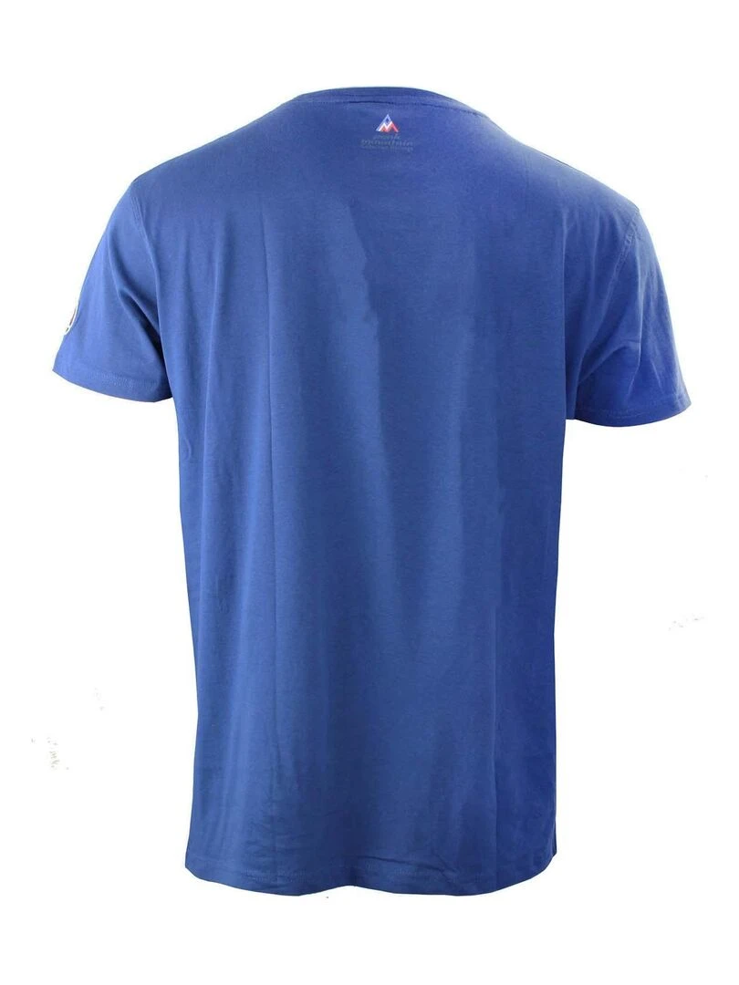 T shirt manches courtes homme CASA PEAK MOUNTAIN Bleu marine