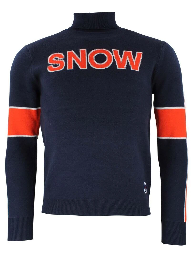 Pull homme COLSUD PEAK MOUNTAIN Bleu marine
