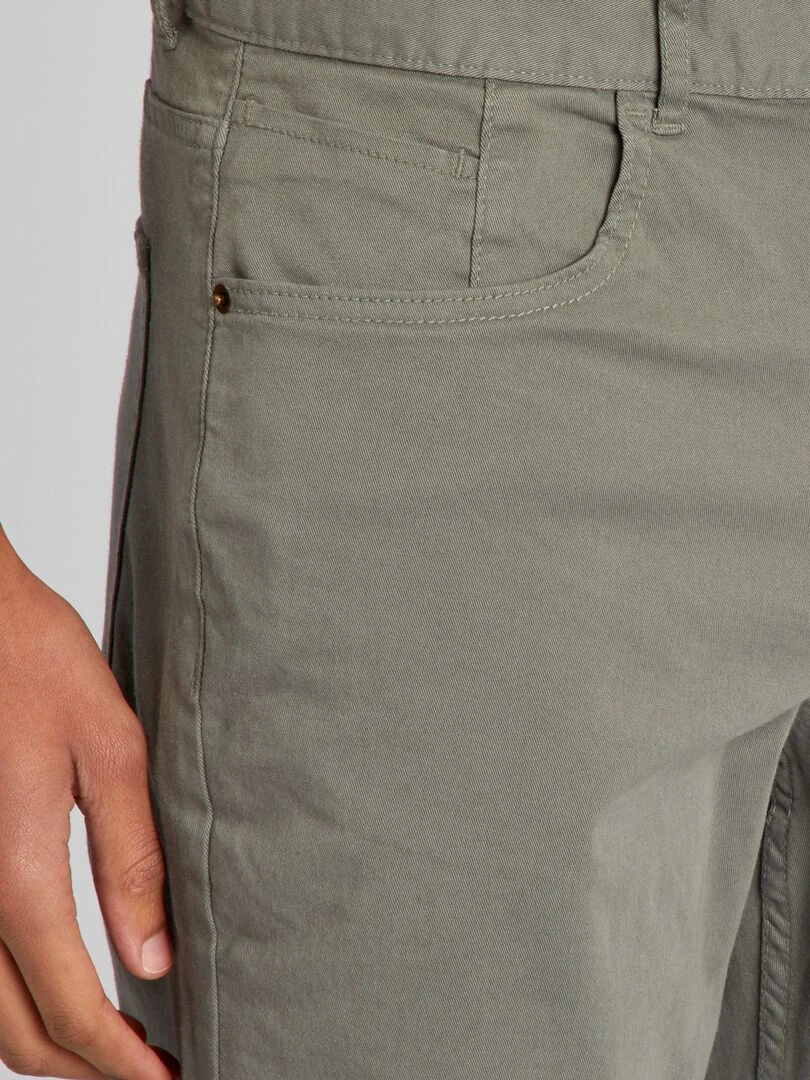Pantalon slim L36 +1m90   Vert
