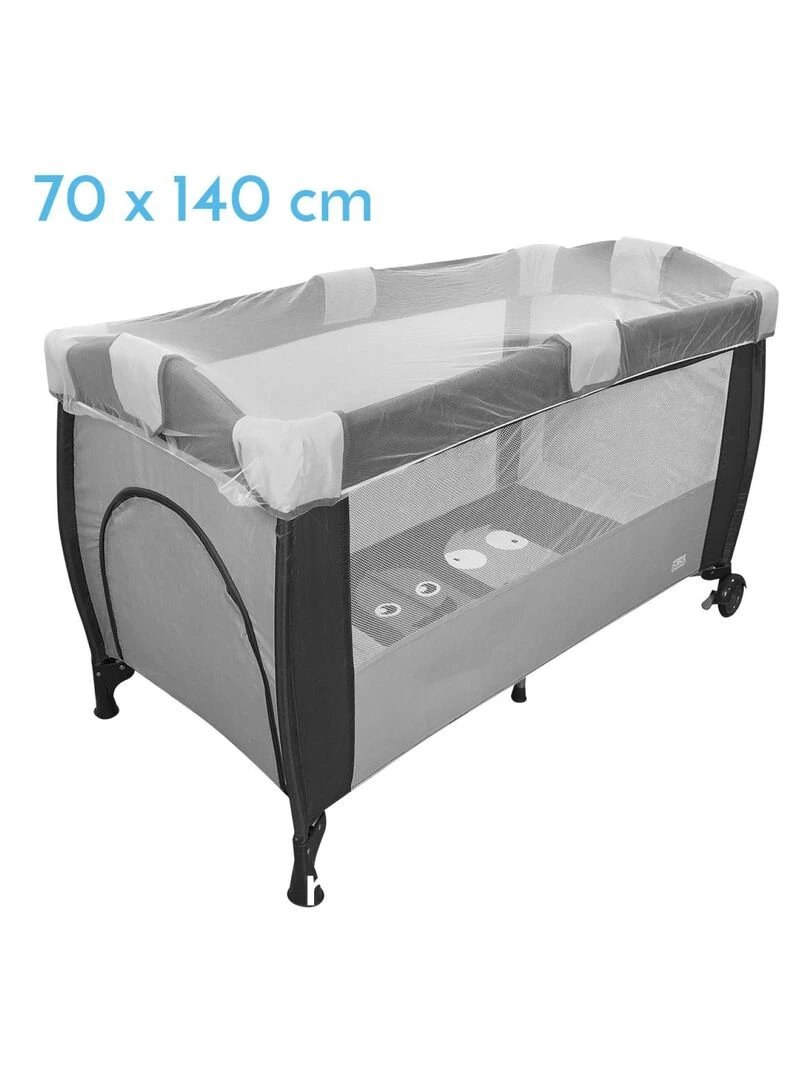 Moustiquaire universelle pour lit bébé Monsieur Bébé Blanc