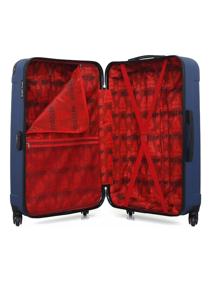 Valise Grand Format Rigide MADRID   Bleu marine