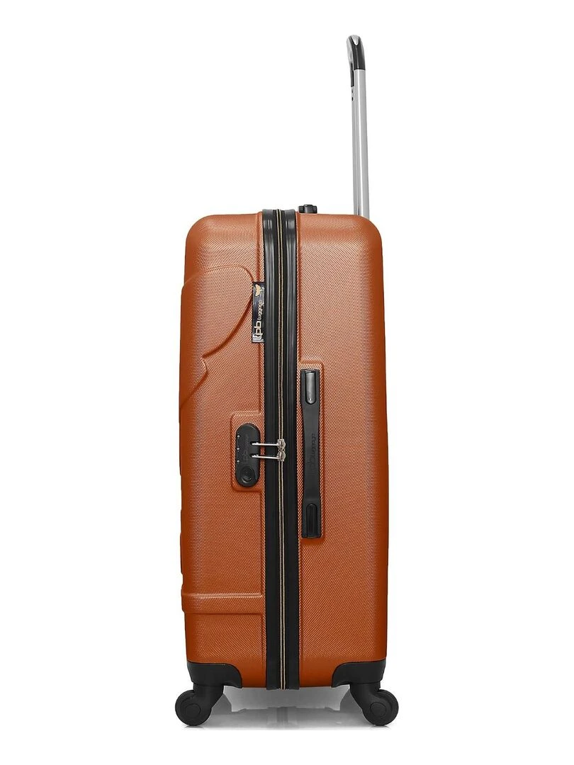 LPB LUGGAGE   SET DE 3 ABS NORINE A 4 ROUES   Rouge