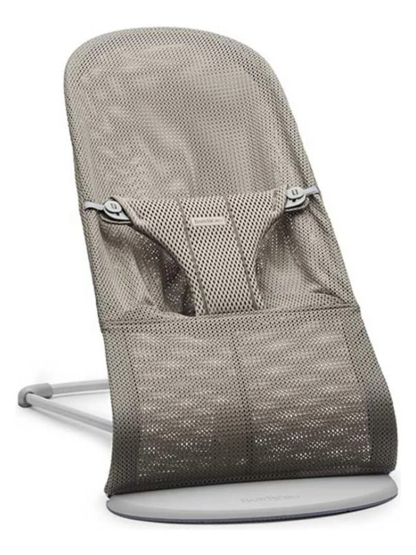 Transat Bliss Gris beige en Mesh ( Cadre gris clair) Gris