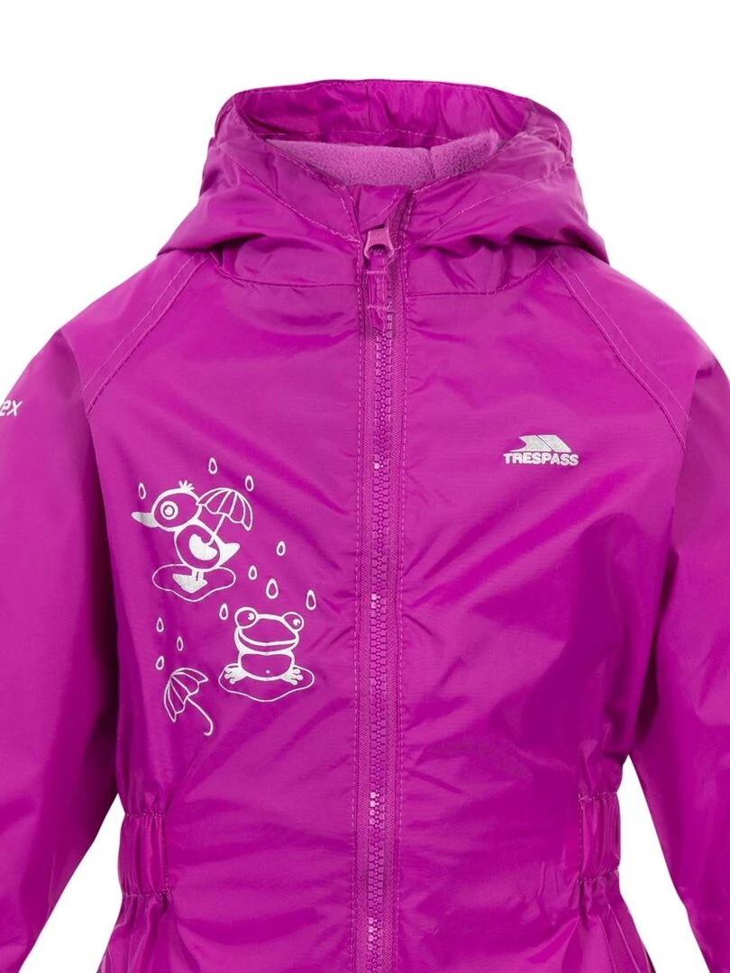 Trespass Combinaison imperméable DRIPDROP Bébé Violet