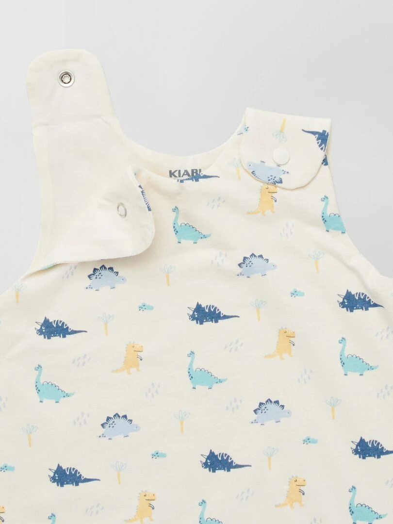 Gigoteuse légère en jersey TOG 1 Beige 'dino'