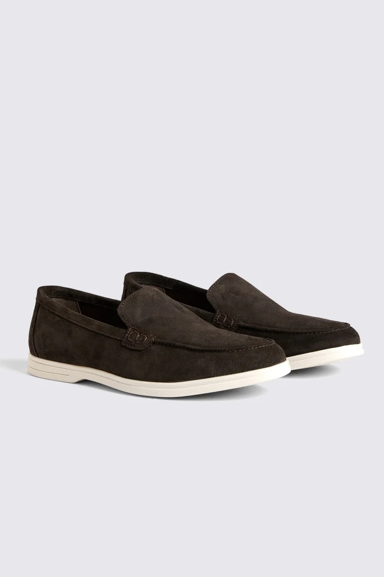 Lewisham Brown Suede Casual Loafers Buy Online at Moss