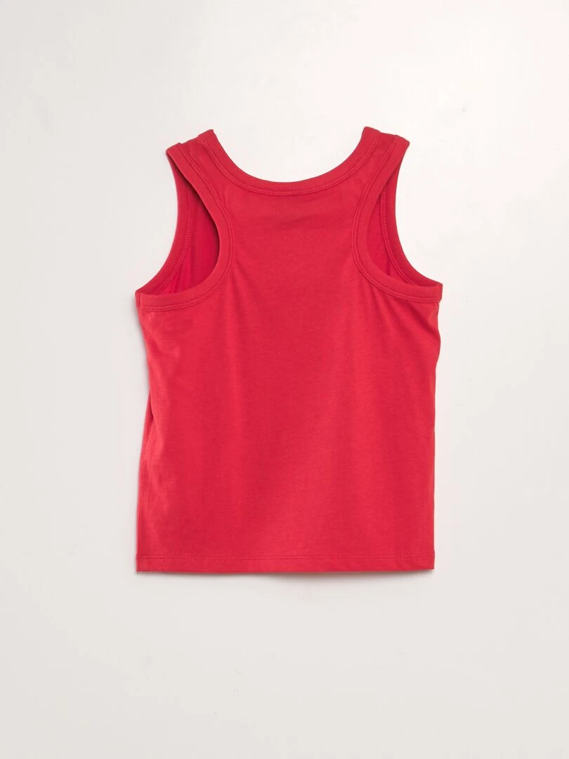 Débardeur 'Sonic'   Rouge