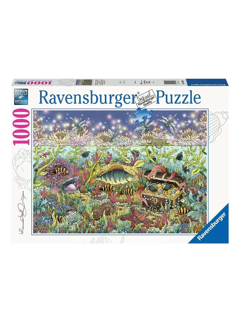 Puzzle Le crépuscule dans le monde sous marin N/A