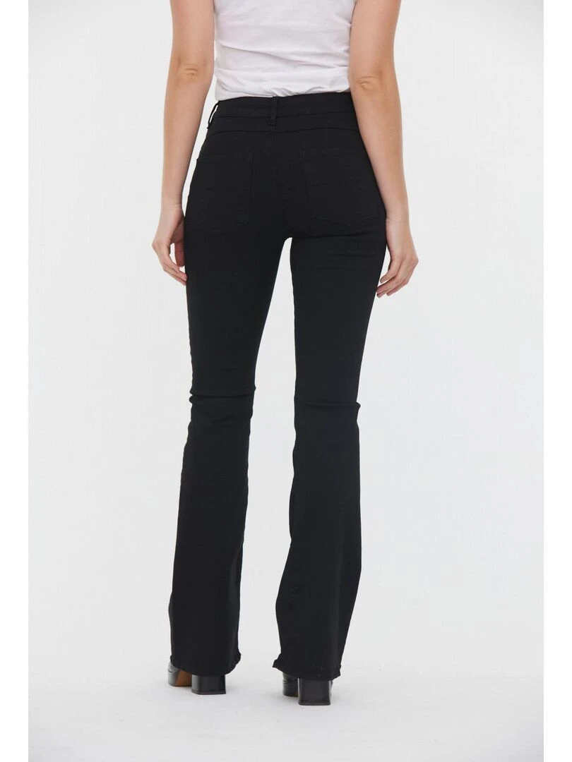 Lee Cooper   Jean coton boot cut JEDEN   Noir