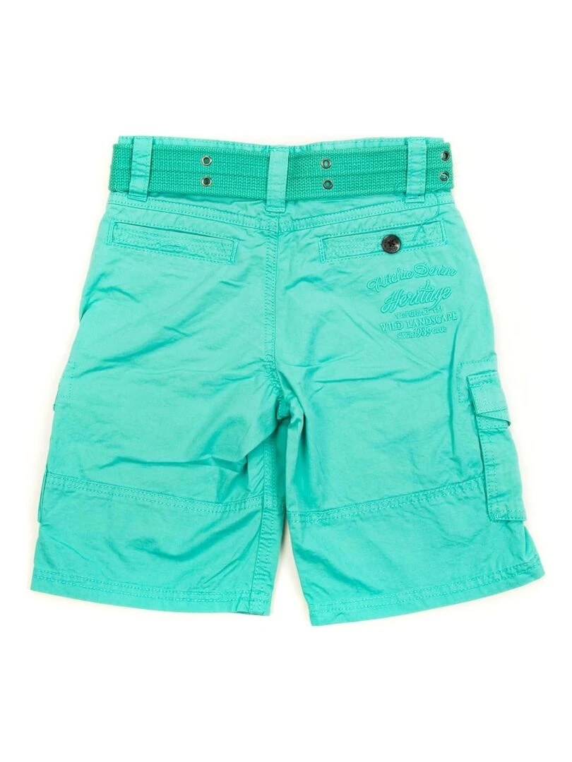 BERMUDA BASTIAN BOY Vert clair