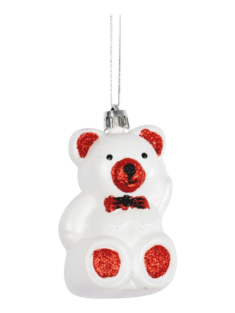 1 boule de noel Ourson Blanc