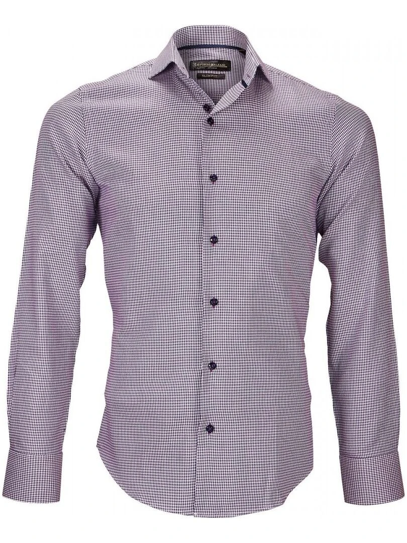 Chemise imprimée FIORI Violet