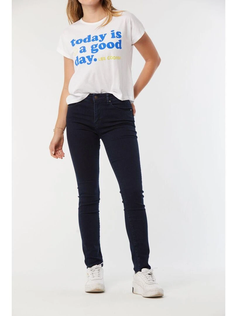 Lee Cooper   Jean coton slim LC135   Bleu