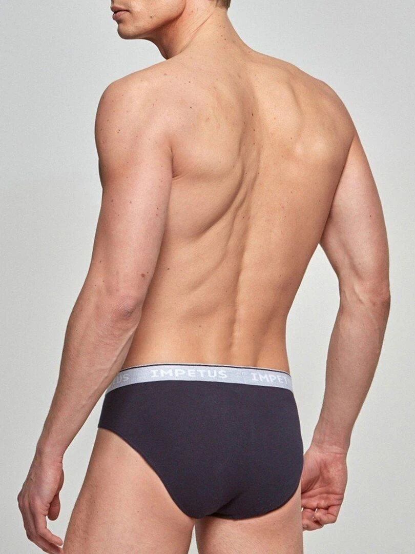 Slip bio organique Oeko Tex Cotton Organic   Bleu