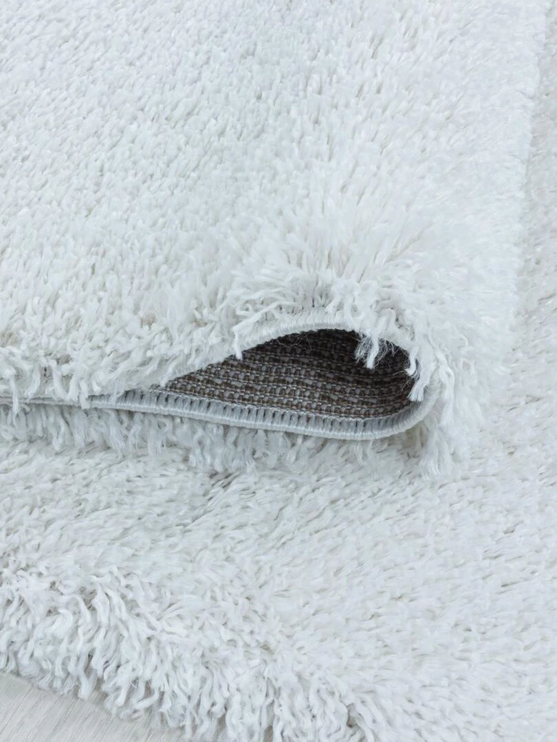 Tapis shaggy UNI B OEKO TEX®   Blanc