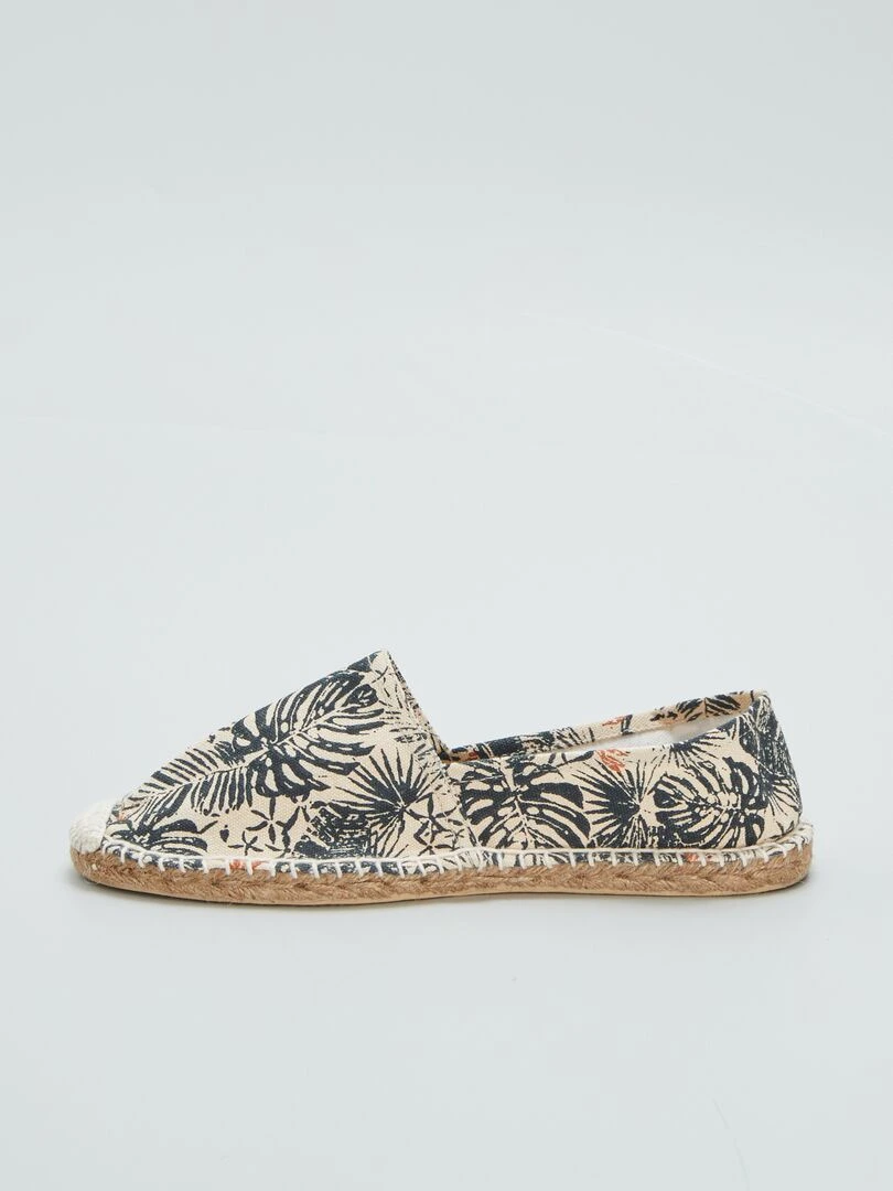Espadrilles en corde   Beige/noir