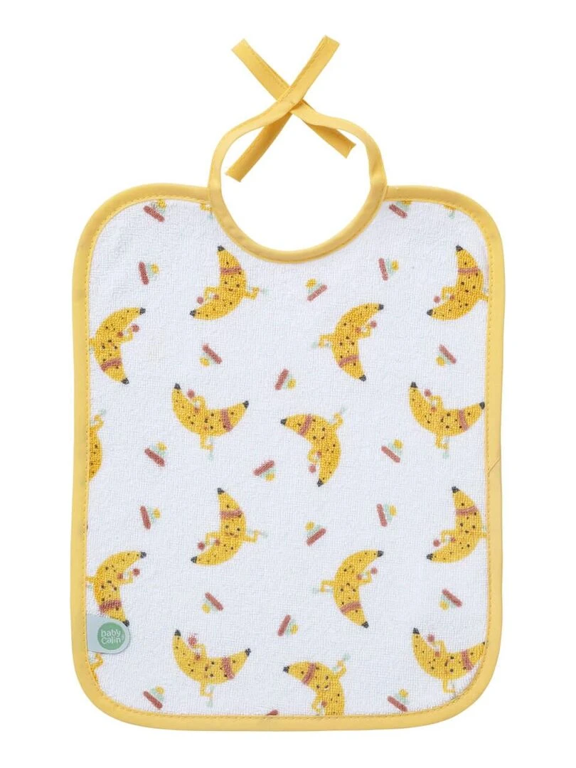 5 bavoirs naissance   Rouge tomate