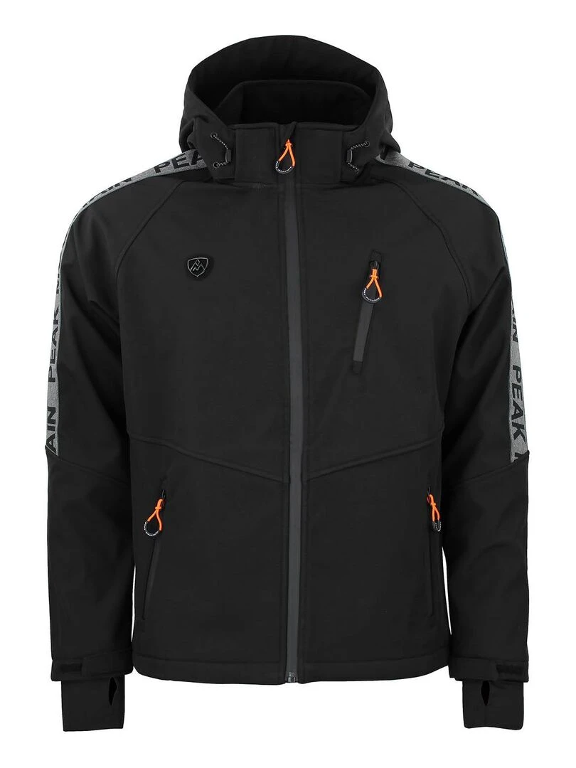 Blouson softshell CARGAN PEAK MOUNTAIN Noir Noir