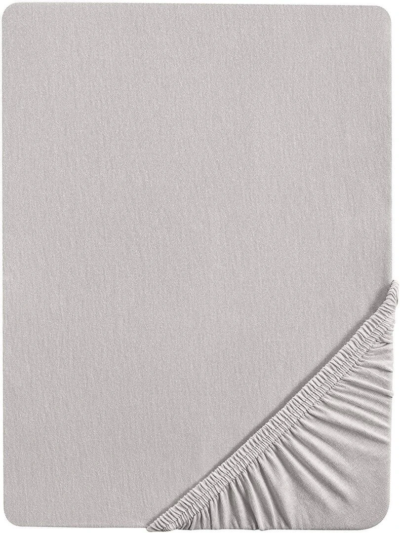 ROBA Drap Housse Extensible "Lil Planet" pour Matelas de Berceau 40x90 cm à 45x90 cm Gris Argenté Gris