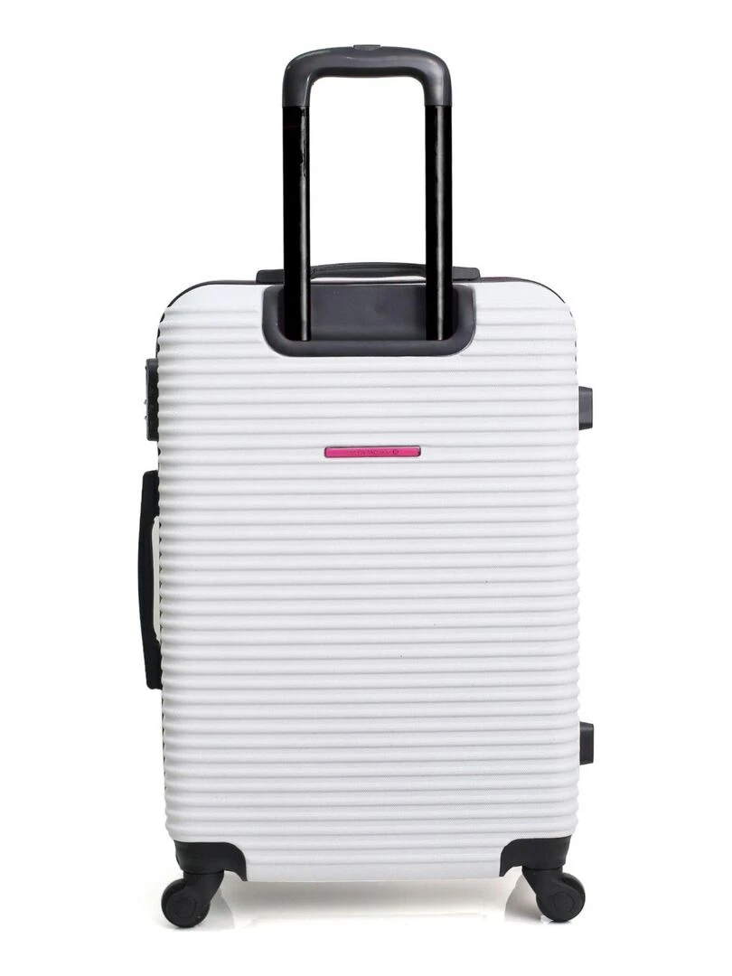 Valise Grand Format Rigide 75cm BIG BEAR   Blanc