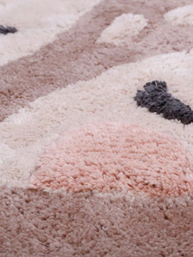 Tapis Lavable Faon Little Deer (70 X 110 Cm)   Marron