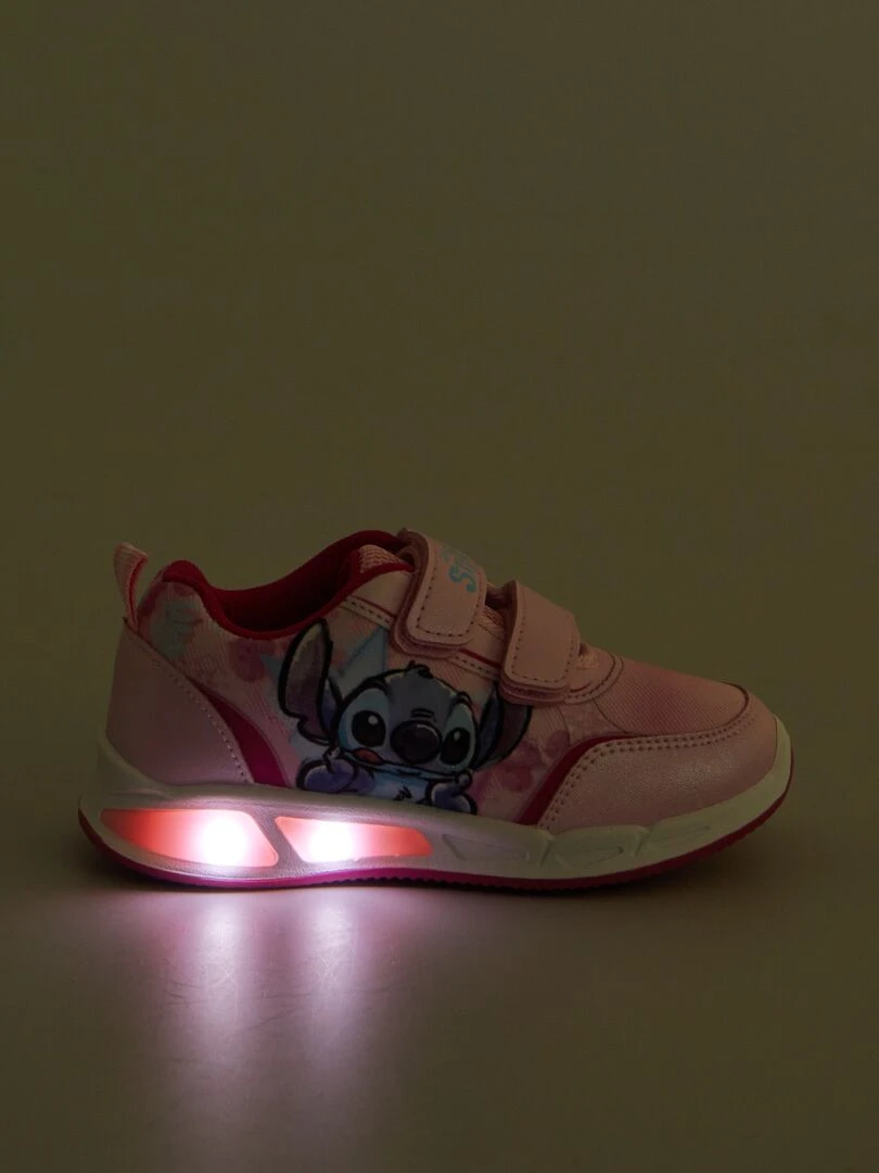 Baskets lumineuses ‘Stitch’   Rose