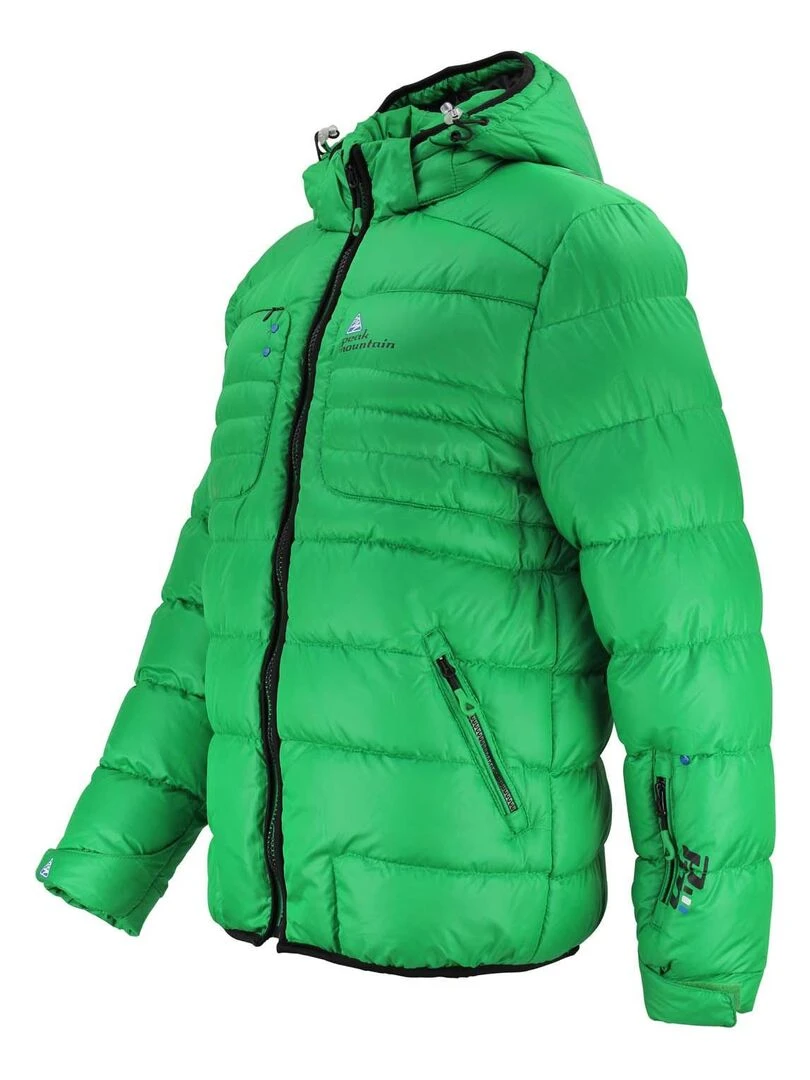Doudoune de ski homme CAPTI   PEAK MOUNTAIN   Vert