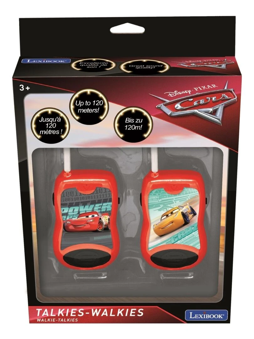 Talkies walkies Disney Cars 3 – 100m   N/A