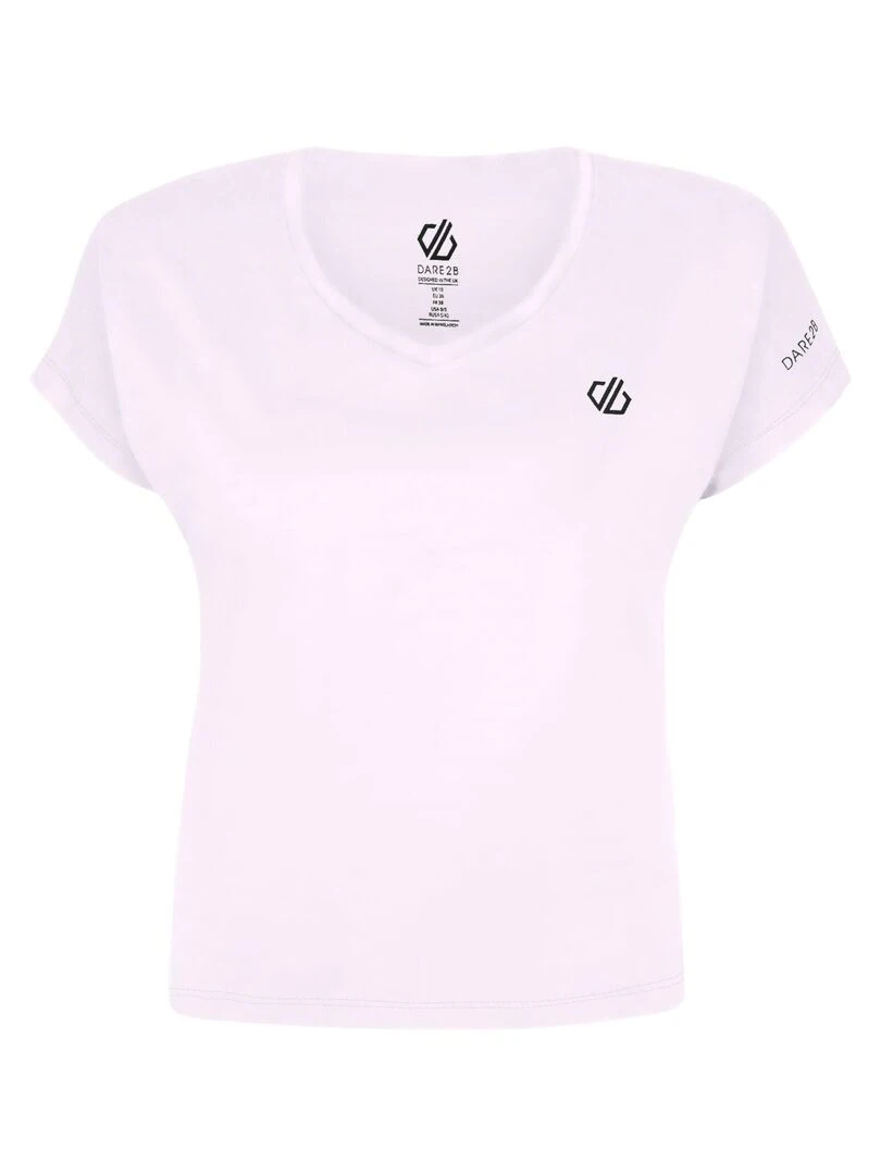 Dare 2B T shirt REFINING Blanc