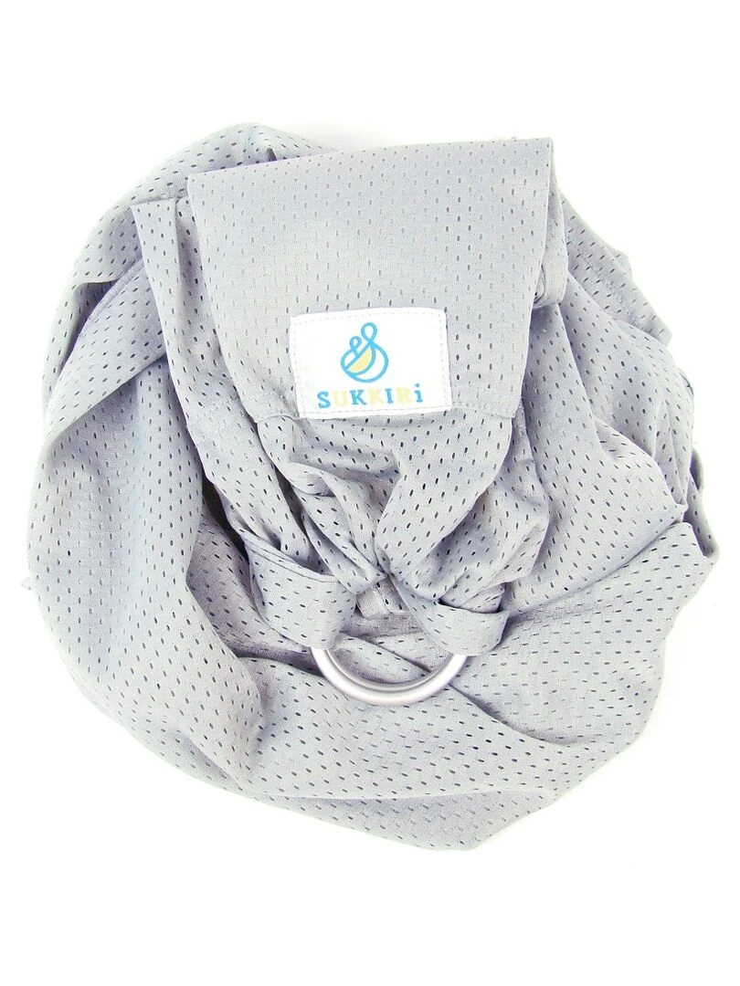 Porte bébé Sling Sukkiri Gris Gris
