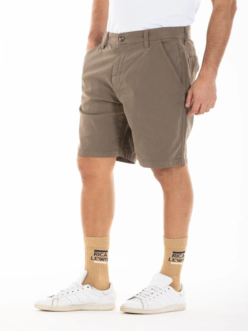 Bermuda stretch coupe charpentier CARTER 'Rica Lewis' Camel