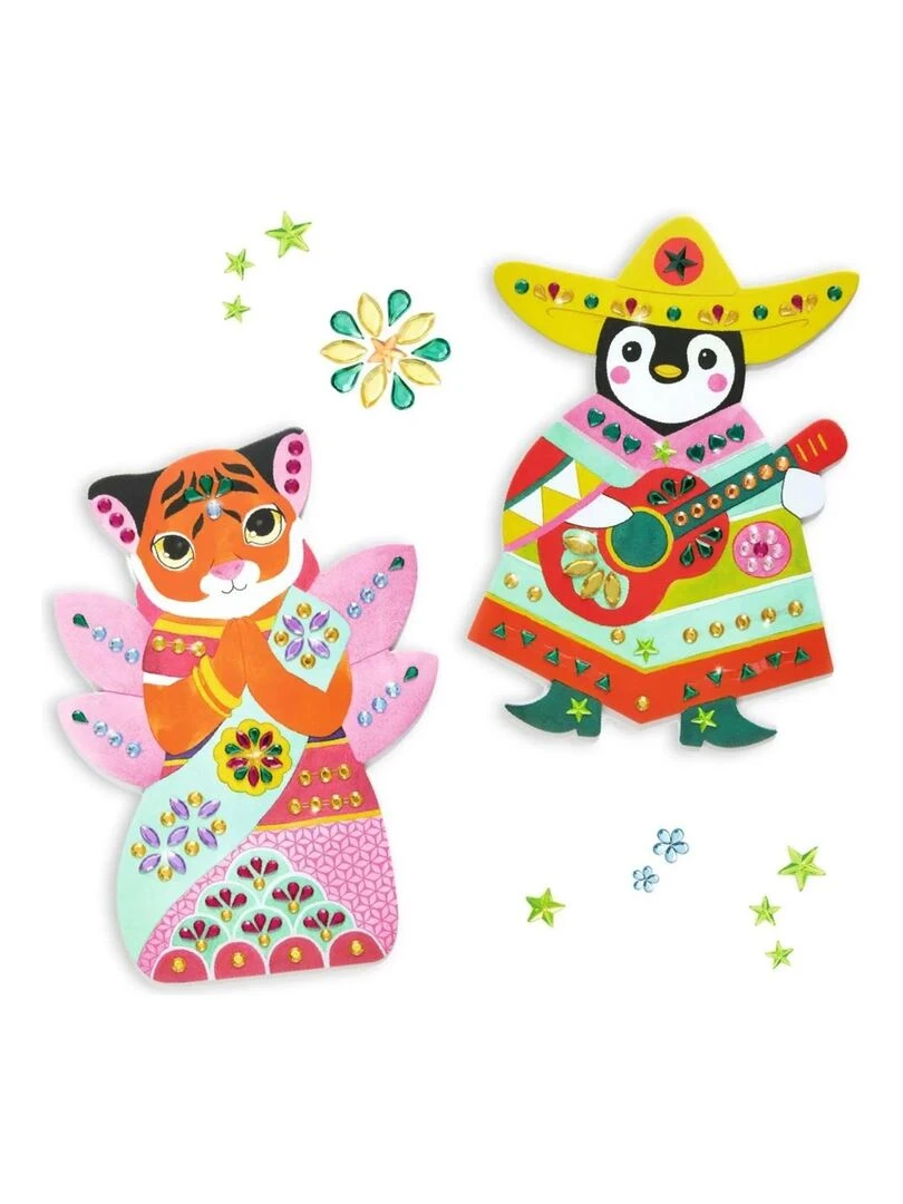 Créer avec des stickers Brillants   N/A