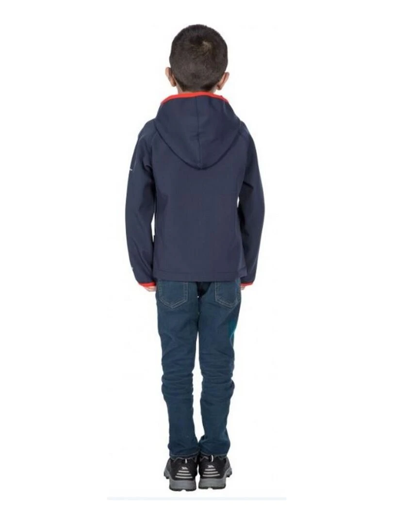 Trespass   Veste softshell KIAN   Bleu marine