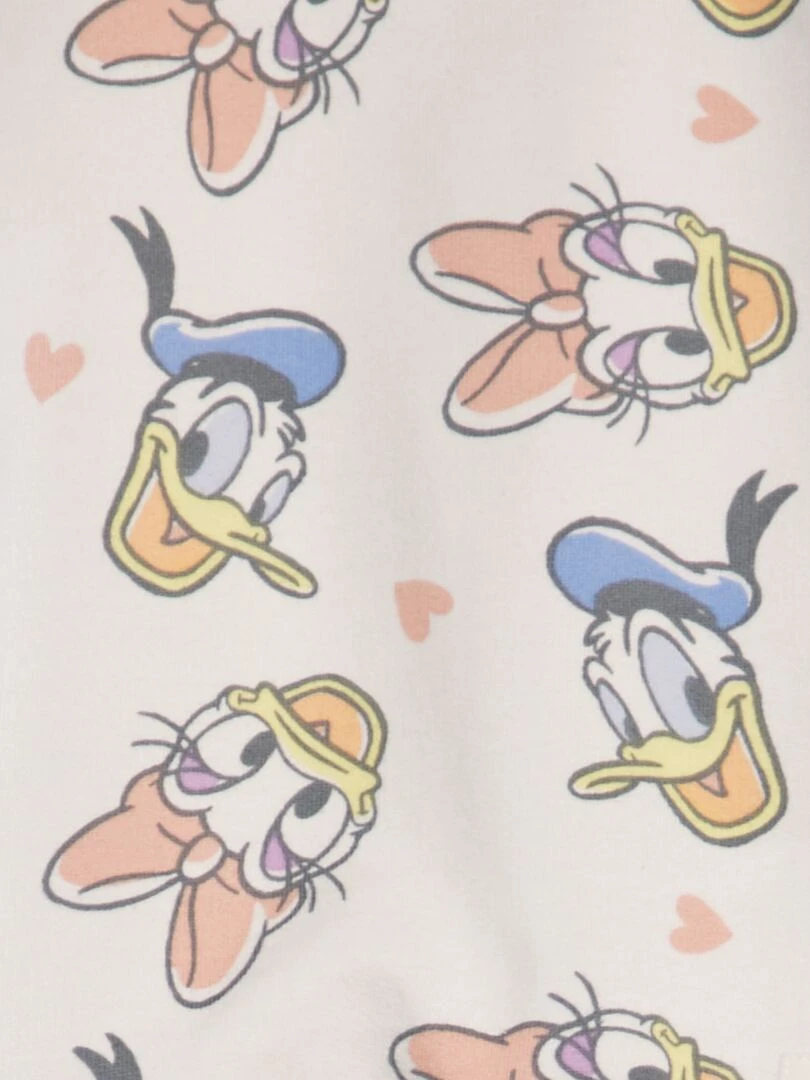 Sweat 'Disney' manches volantées Blanc