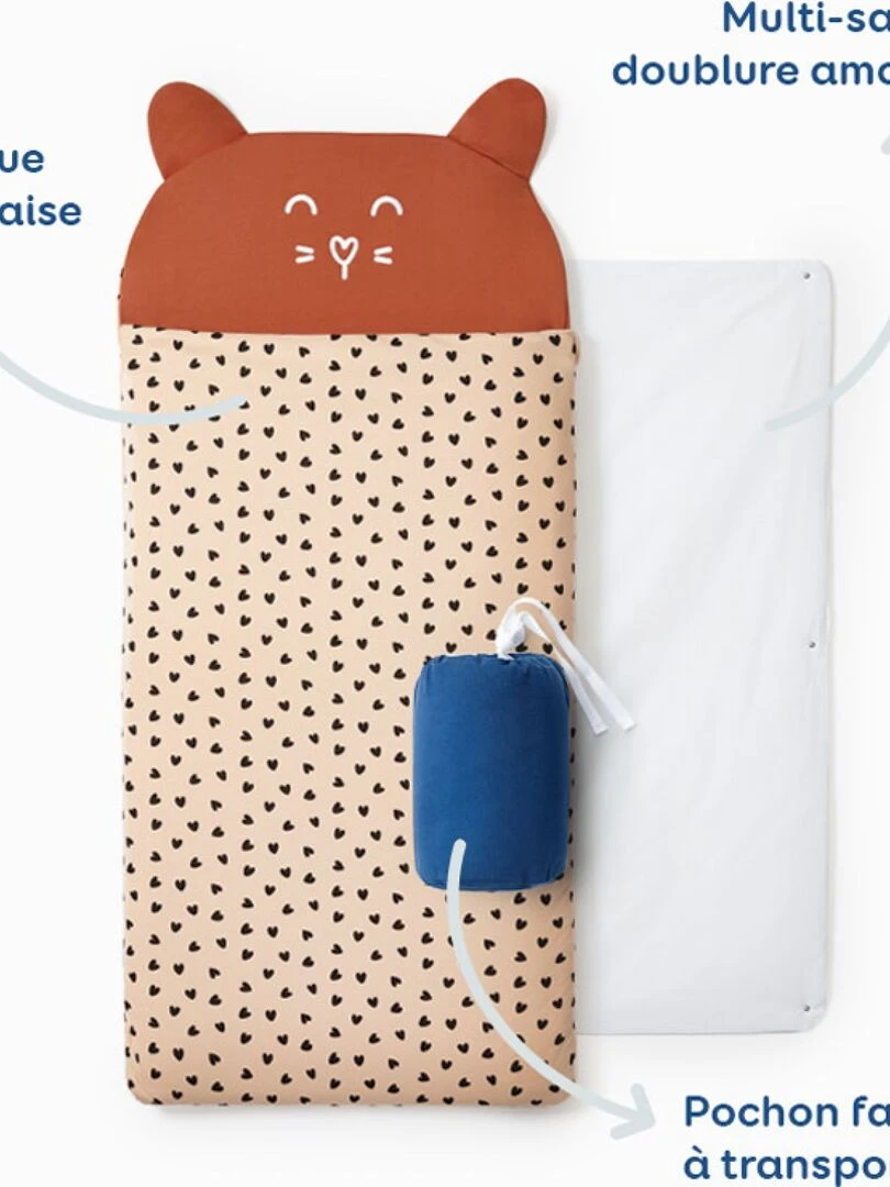 Sac de couchage Leo Marron