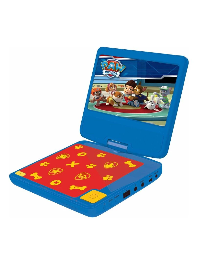 "lecteur Dvd Portable Avec Écran Rotatif 7""et Port Usb  Écouteurs Pat' Patrouille"   N/A