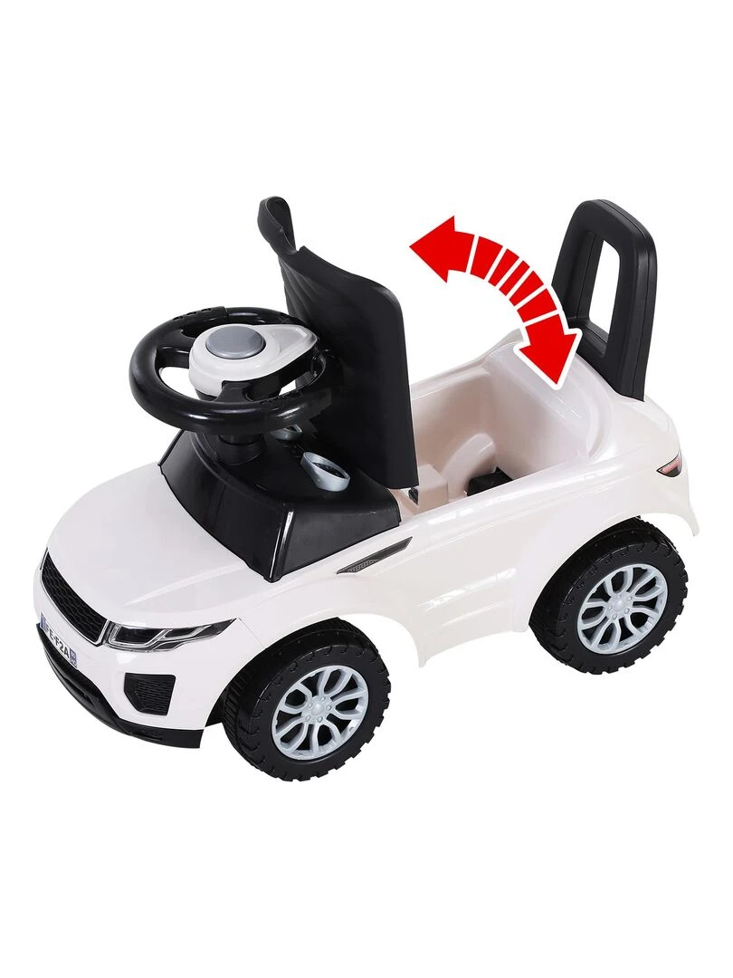 Porteur pour enfants voiture   Blanc