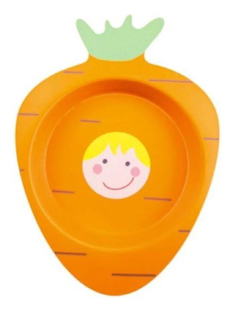 MILL'O BÉBÉ ASSIETTE EN MÉLAMINE Orange