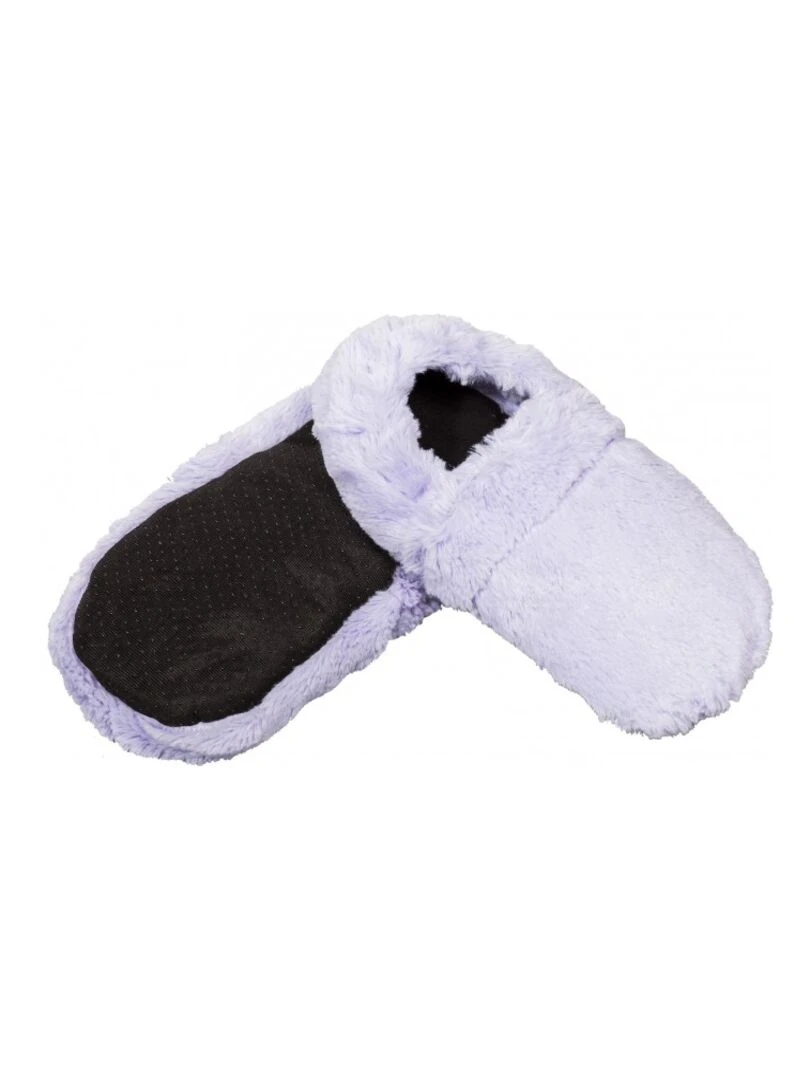 Chaussons chauffants Lavande Made in France Violet