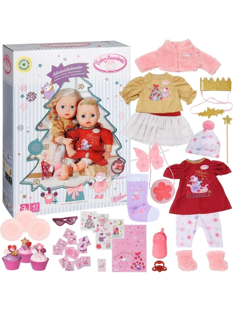 Baby Annabell Calendrier de l'Avent Multicolore