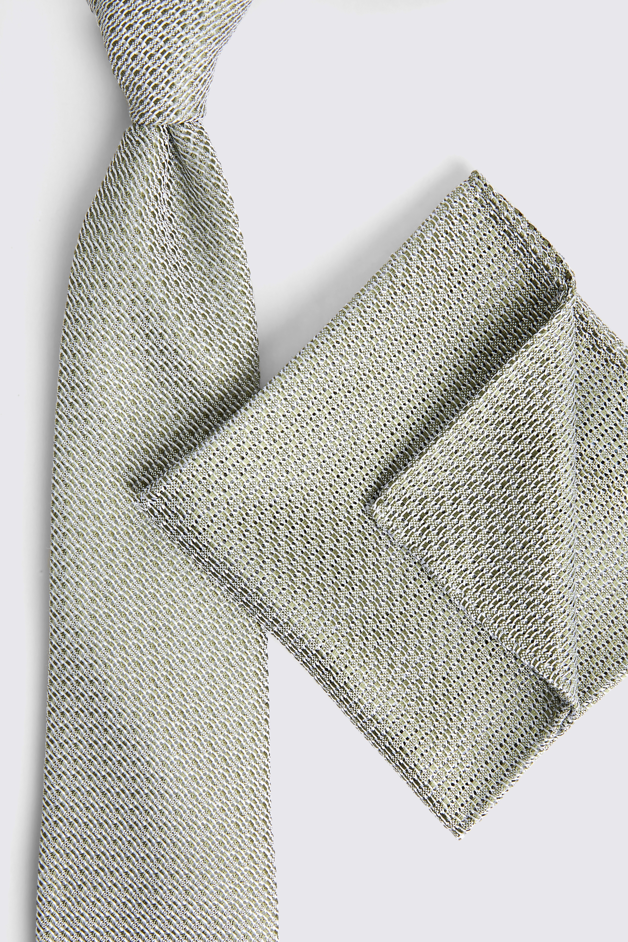 Sage Grenadine Tie