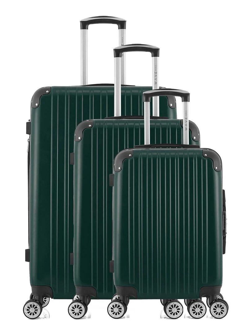 WAVE PARIS SET DE 3 DENALI B Vert foncé
