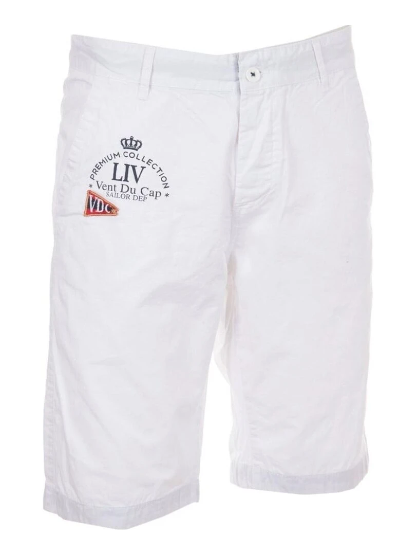 Bermuda homme CANARY VENT DU CAP Blanc