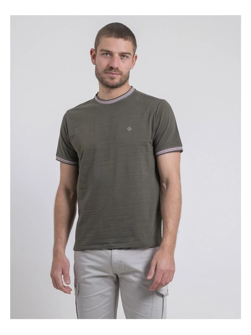 T shirt col rond NOPILIAS Kaki
